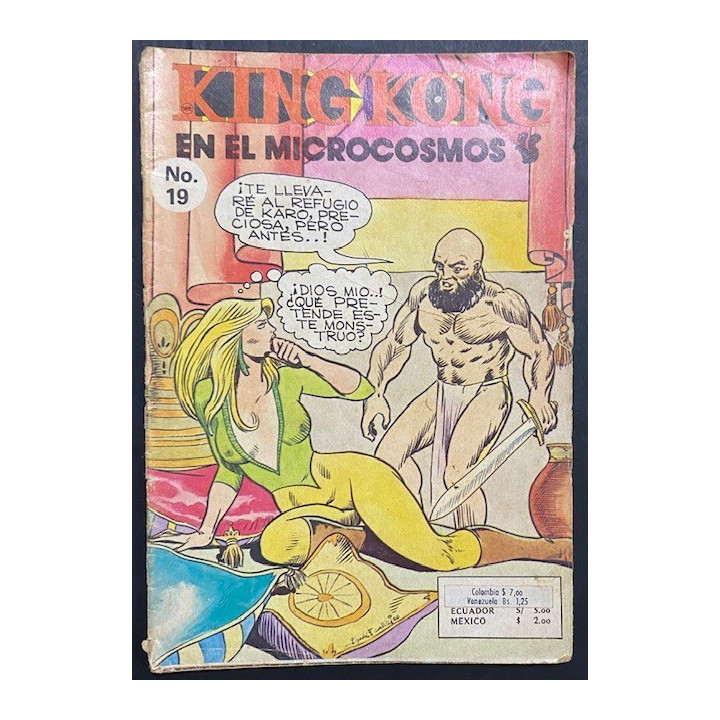 King Kong Editorial America reverso