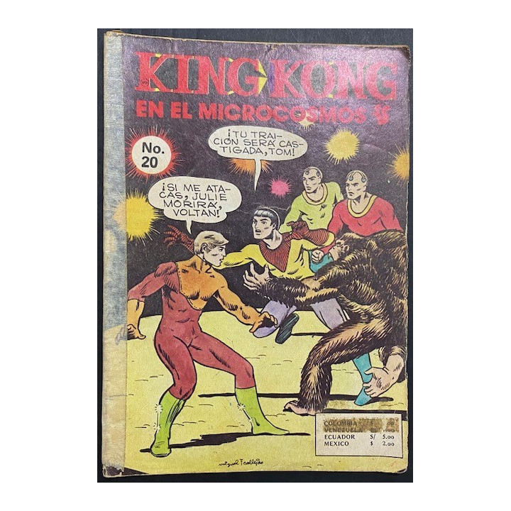 King Kong Editorial America reverso