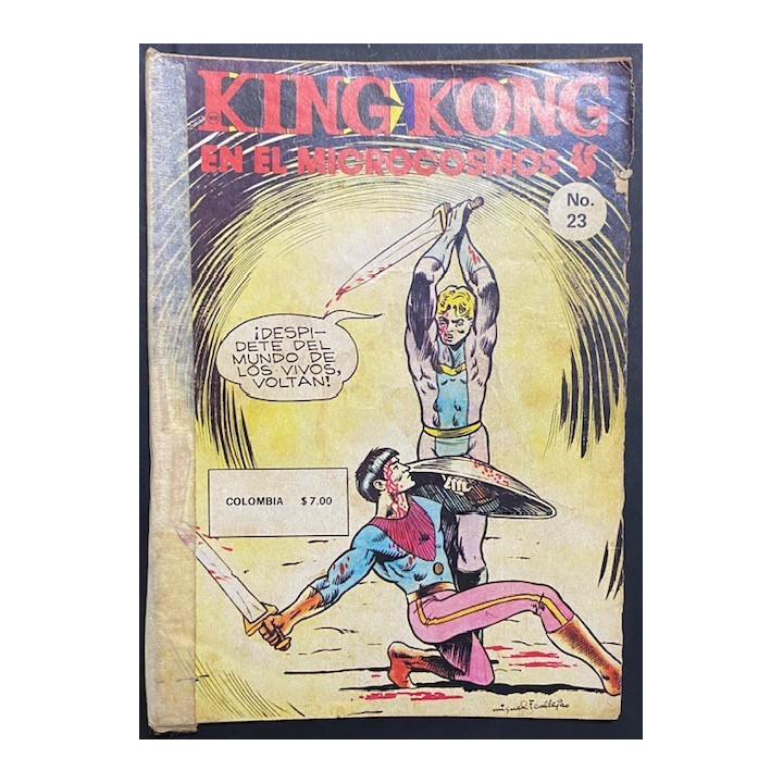 King Kong Editorial America reverso