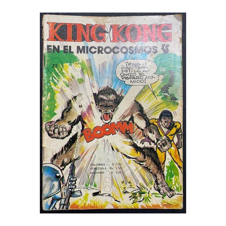 King Kong Editorial America reverso