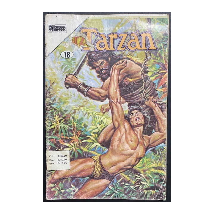 Tarzan Editora Cinco reverso