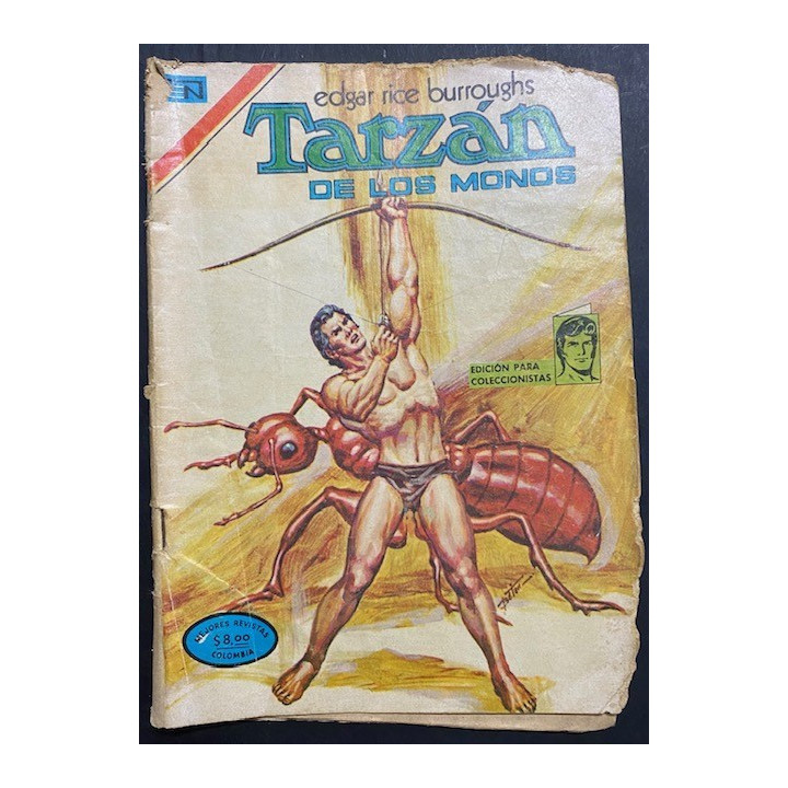Tarzan Editorial Novaro reverso