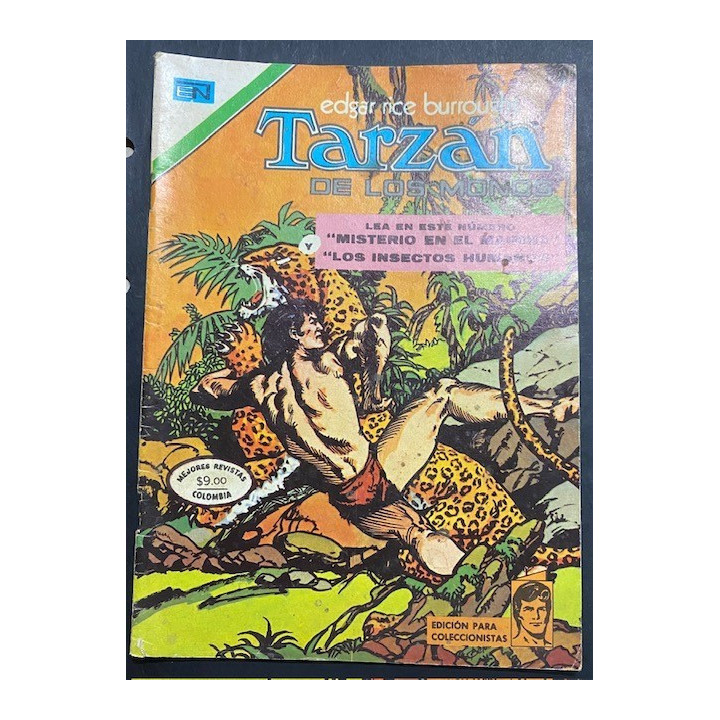 Tarzan Editorial Novaro reverso