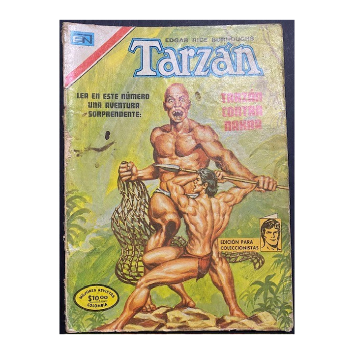 Tarzan Editorial Novaro reverso