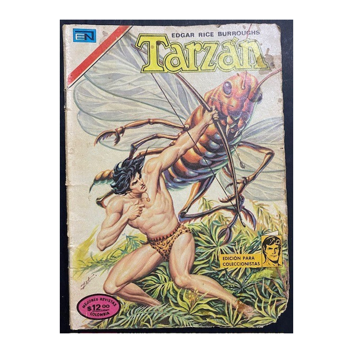 Tarzan Editorial Novaro reverso