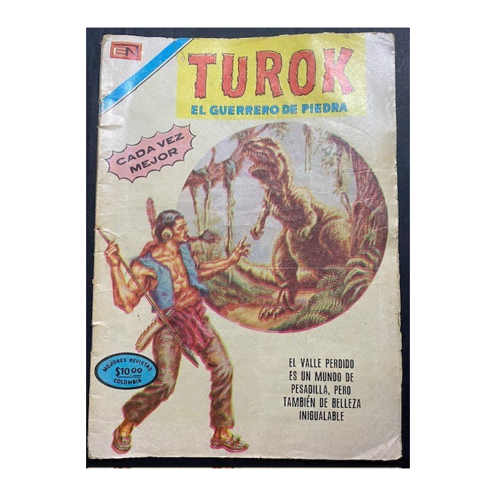 Turok El guerrero de piedra Editora Novaro