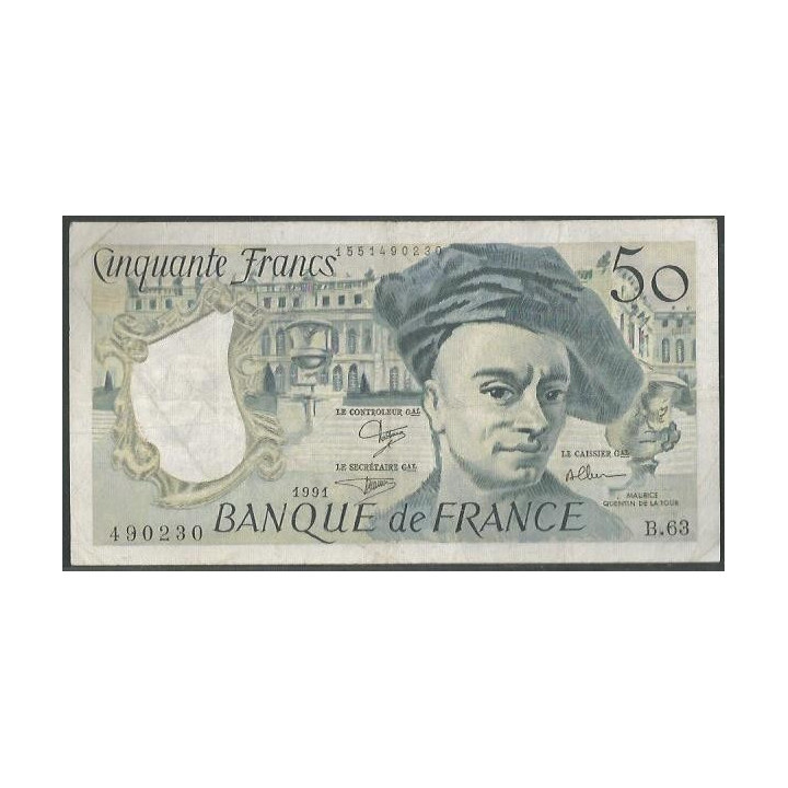 Francia 50 Francs 1991 P152e