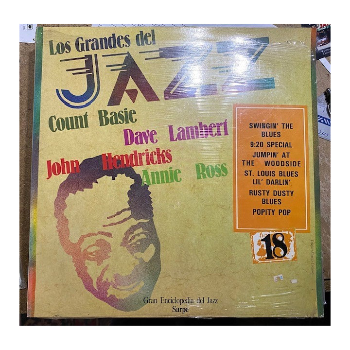 Los Grandes del Jazz - Enciclopedia del Jazz Sarpe reverso