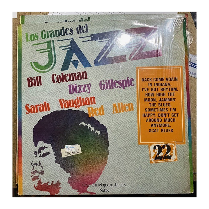 Los Grandes del Jazz - Enciclopedia del Jazz Sarpe reverso