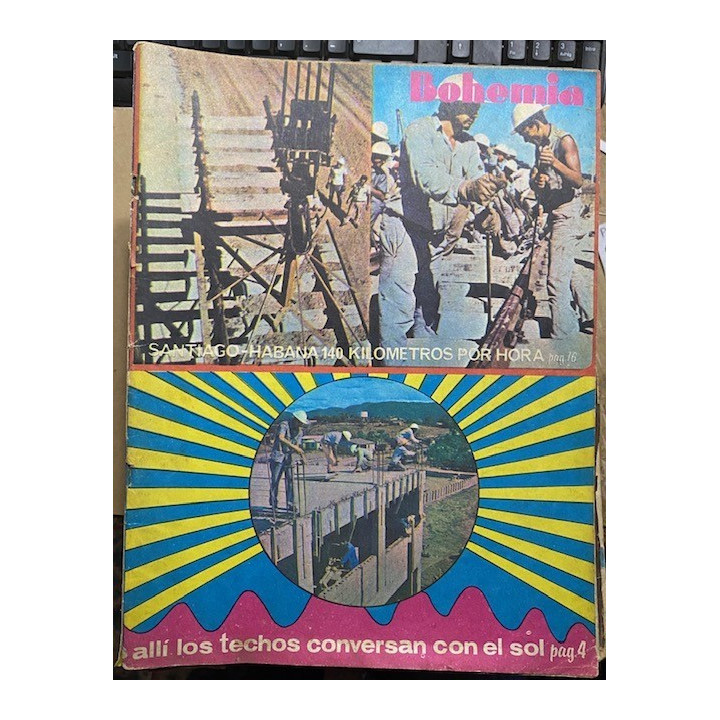 Revista Bohemia ( Cuba ) - 19711 a 1984 reverso