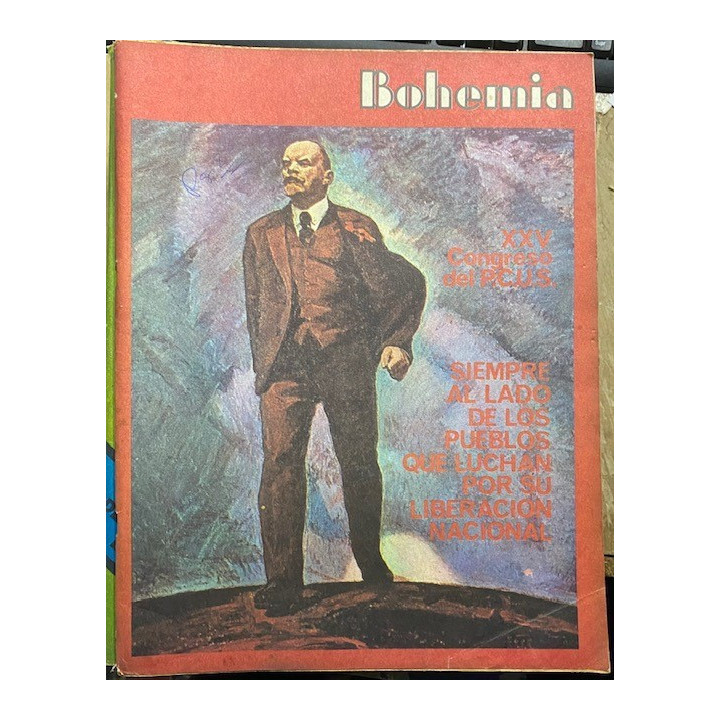 Revista Bohemia ( Cuba ) - 19711 a 1984 reverso