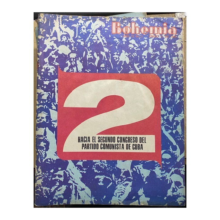 Revista Bohemia ( Cuba ) - 19711 a 1984 reverso