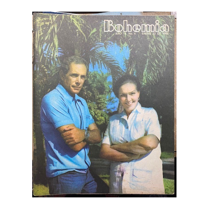 Revista Bohemia ( Cuba ) - 19711 a 1984 reverso