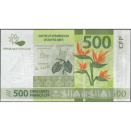 Territorios Franceses del Pacifico 500 Francs ND2014 P5
