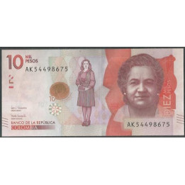 Billete de 10.000 Pesos 26 May 2020 AK BGWNF10-11