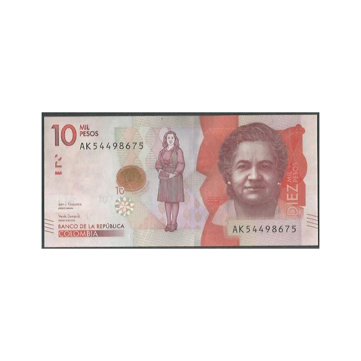 Billete de 10.000 Pesos 26 May 2020 AK BGWNF10-11