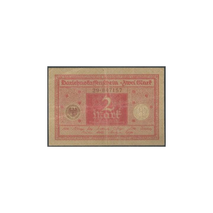 Alemania 2 Mark 1 Mar 1920 P59
