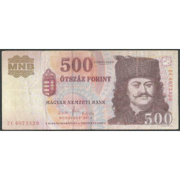 Hungria 500 Forint 2010 P196c