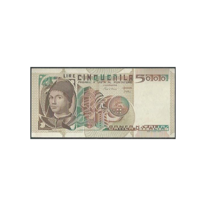 Italia 5.000 Liras 1 Jul 1980 P105b