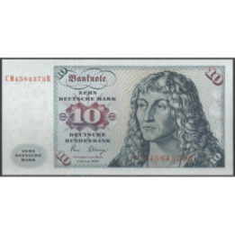 Alemania 10 Mark 2 Ene 1980 P31c