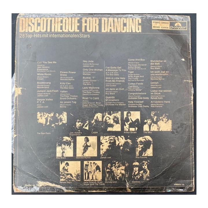 Discotheque for dancing - Colombia reverso
