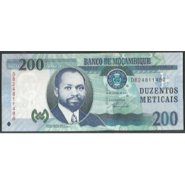 Mozambique 200 Meticais 16 Jun 2011 P152a