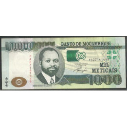 Mozambique 1.000 Meticais 16 Jun 2011 P154a