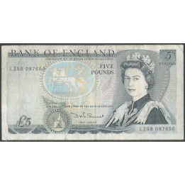 Inglaterra 5 Pounds ND1980-7 P378c
