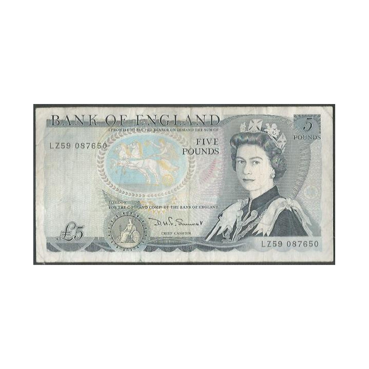 Inglaterra 5 Pounds ND1980-7 P378c