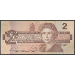 Canada 2 Dollars 1986 P94b