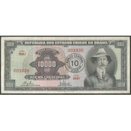 Brasil 10 Cruzeiros Novos ND1967 P189b