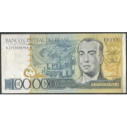 Brasil 100.000 Cruzeiros ND1985 P205
