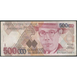 Brasil 500.000 Cruzeiros ND1993 Firma 32 P236c