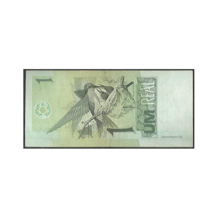 Brasil 1 Real ND1997- P243Ae reverso