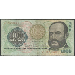 Peru 1.000 Soles 22 Jul 1976 P116
