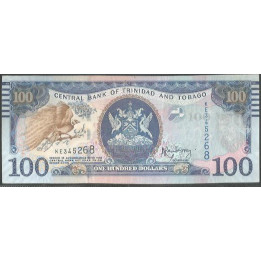 Trinidad y Tobago 100 Dollars 2006 Firma Rambarran P51b