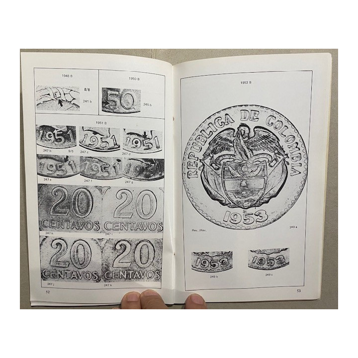 Catalogo 2 Reales 2 Decimos Y 20 Centavos 1811-1982 - Jorge Emilio Restrepo reverso