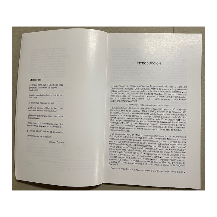 Ernesto "Che" Guevara y el Coleccionismo - Gilberto Gallo m y Bernardo Gonzalez W. reverso