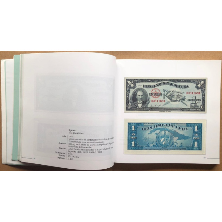 Cuba - Emisiones de Monedas y Billetes 1915 - 2014 reverso