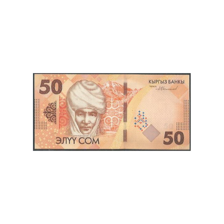 Kyrguistan 50 Som 2023 P35