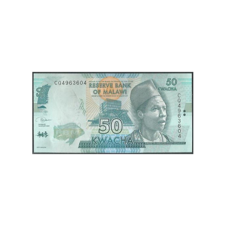 Malawi 50 Kwacha 1 Ene 2020 P64g