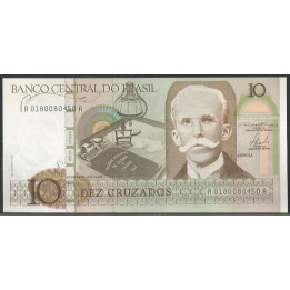 Brasil 10 Cruzados ND1986 P209a