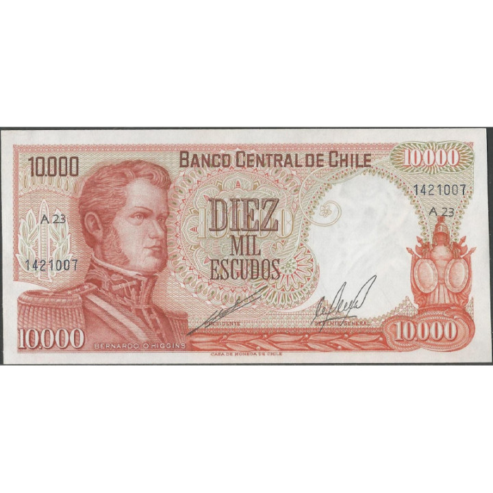 Chile 10.000 Escudos ND P148