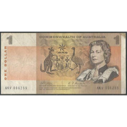 Australia 1 Dollar ND1969 P37c