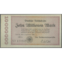 Alemania - Railroads 20.000.000 Mark 18 Sep 1923 Ps1015