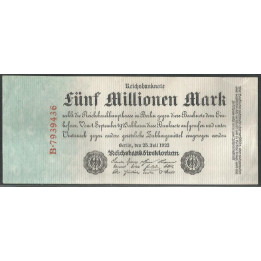 Alemania 5.000.000 25 Jul 1923 P95