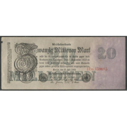 Alemania 20.000.000 25 Jul 1923 P97b