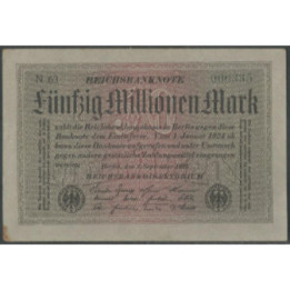 Alemania 50.000.000 Mark 1 Sep 1923 P109a