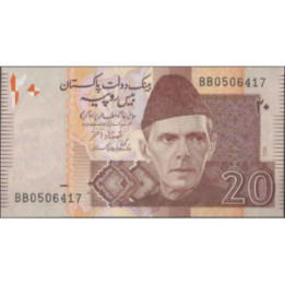 Pakistan 20 Rupias 2006 P46b