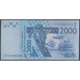 Burkina Faso 2.000 Francs 2017 P316Cq